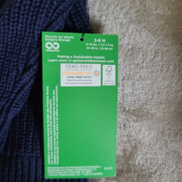 NWT Gerber sweater & pants set - Picture 6 of 6